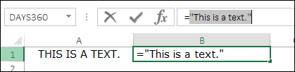 Convert to sentence case in Excel