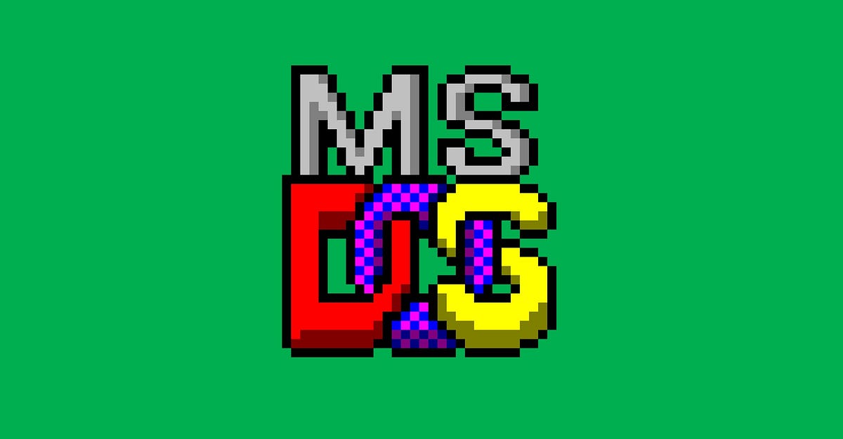 MS-DOS 4.0 Wallpaper