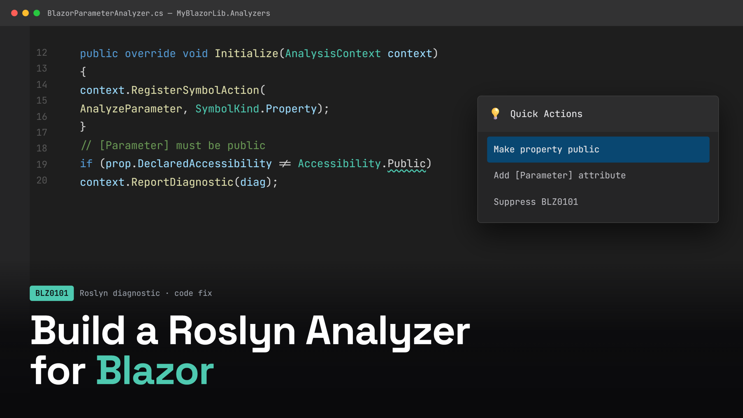 Blazor Analyzer Feature Image1